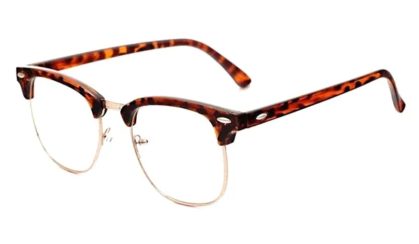 Modern Glasses for Contemporary -Classy Men Clear Tortoise Glasses