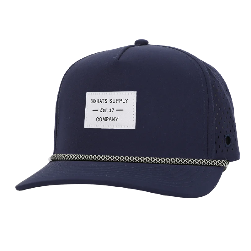 Camo snapback cap for bold woodland style -Navy OG Signature Waterproof Hat