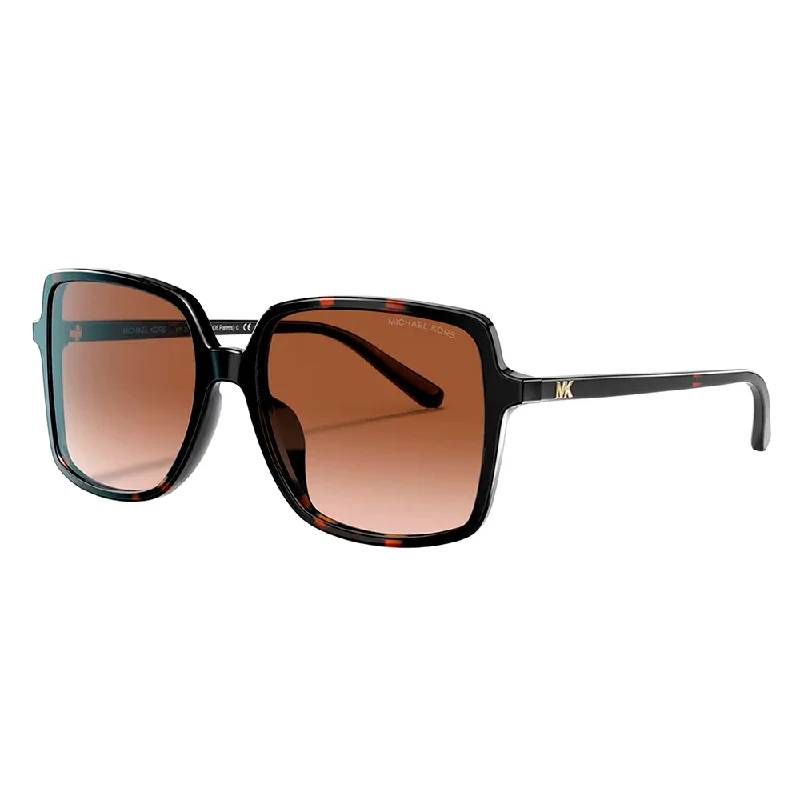 Plastic Framed Glasses for Comfortable -Michael Kors Isle of Palms MK 2098U 378113 56mm Womens Square Sunglasses