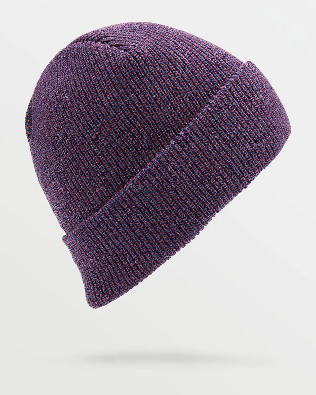 Black mesh cap for breathable summer wear -Womens V.Co Baseline Beanie - Navy