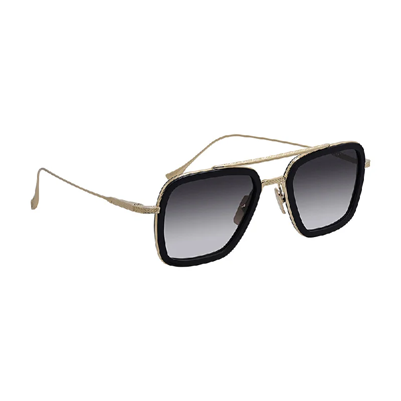 Festival Sunglasses for Music Events -Dita Flight.006 DT 7806-B-BLK-GLD-52 Unisex Aviator Sunglasses