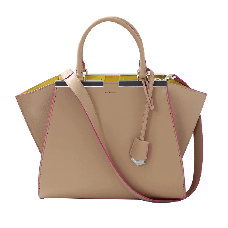 Elegant women's bags with leather detailing and minimalist shape for sophisticated look-3Jours Shopper Bag