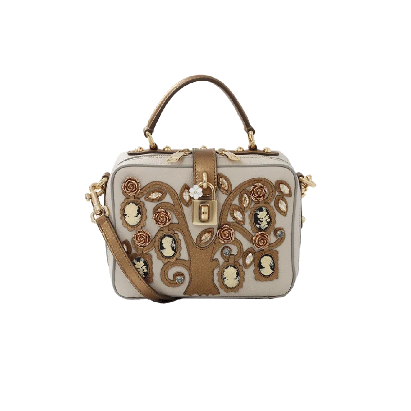 Women's bags with high-quality fabric and leather accents for durable, everyday use-Cameo Box Bag