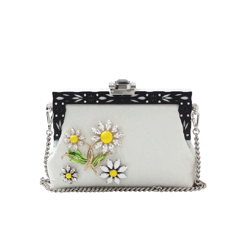 Women's bags with bohemian design and colorful details for a relaxed, carefree vibe-Vanda Daisy Bag