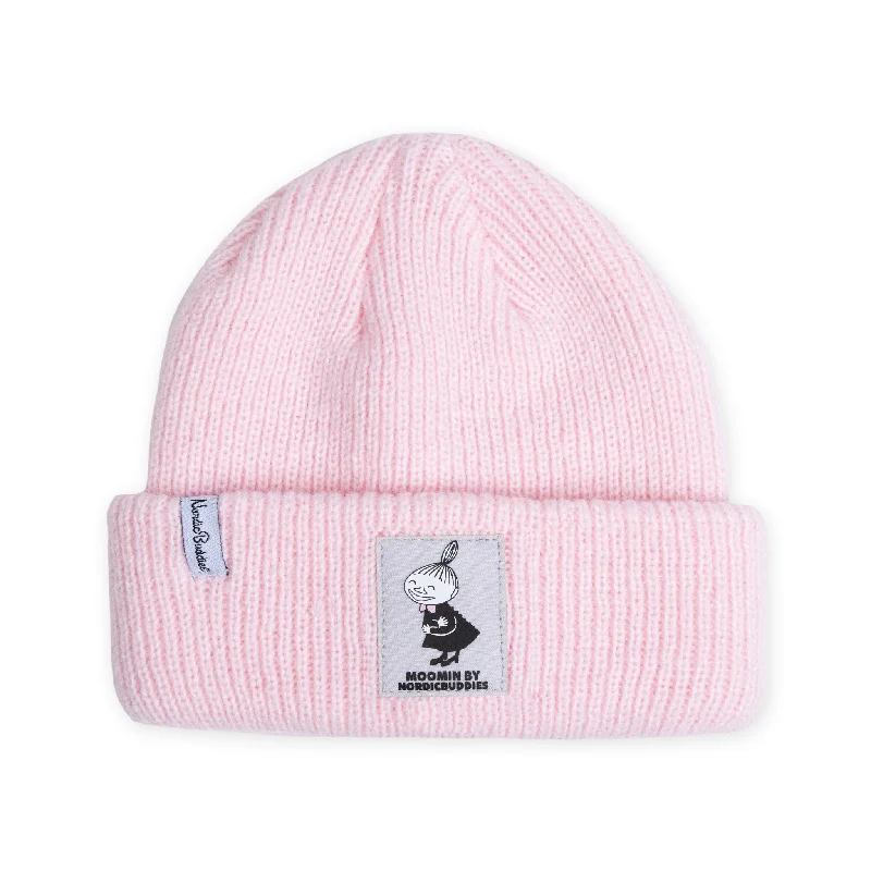 Minimal snapback cap for clean urban style -Little My Winter Hat Beanie Kids - Light Pink