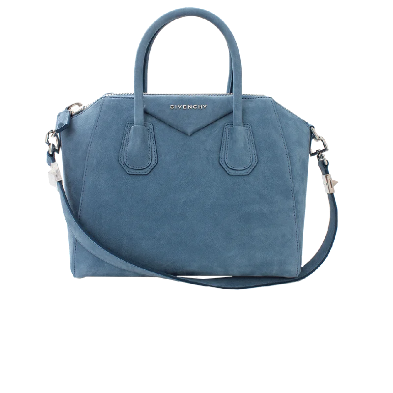 Trendy women's bags with embossed texture and leather accents for high-fashion statement-Antigona Small Top Handle Bag