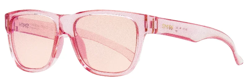 Fashion Sunglasses for Everyday Wear -Smith Unisex ChromaPop Sunglasses Lowdown Slim 2 35JXA Pink 53mm