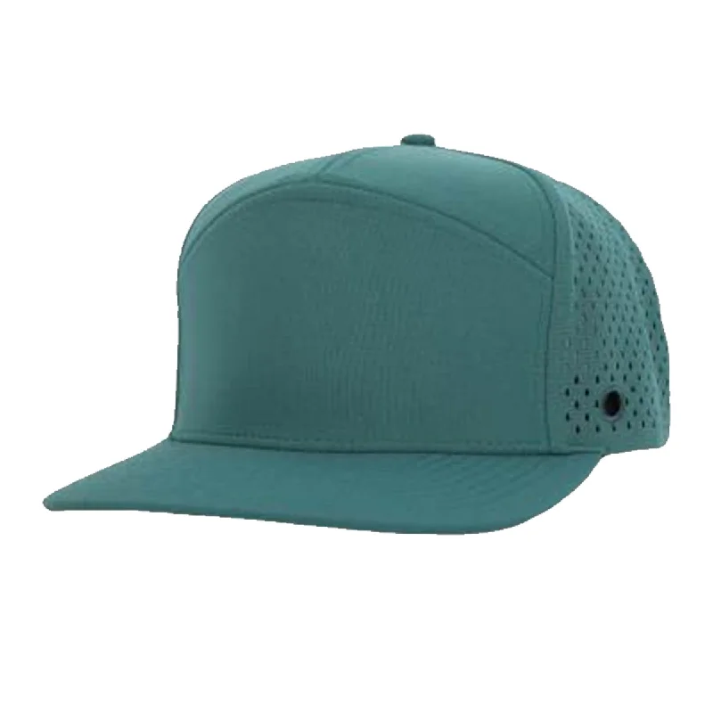 Lightweight running cap for marathon race days -Stealth Teal Tradesman Waterproof Hat