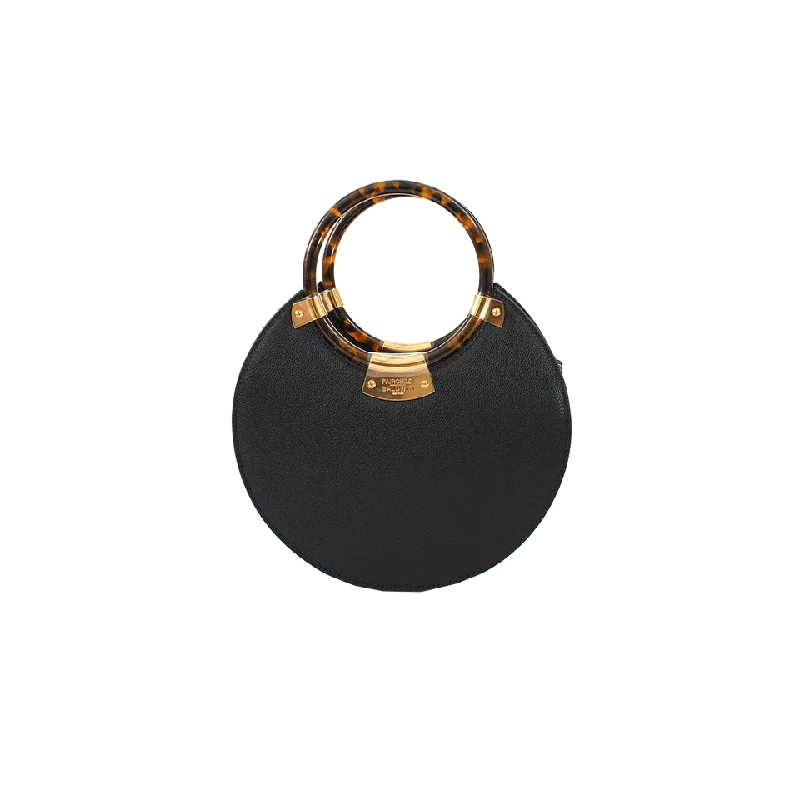 Fashionable women's bags with leather straps and contrast stitching for a modern look-Evening O Round Bag