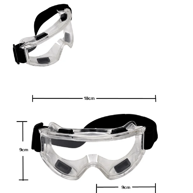 Polarized Sunglasses for Glare Reduction -Anti-Fog Anti-Shock Goggles Fully Enclosed Protective Optical Glasses