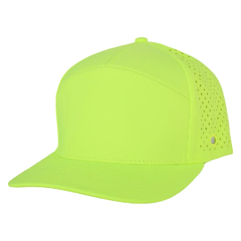 Classic cap with subtle tonal embroidery -Stealth Retro Green Tradesman Waterproof Hat