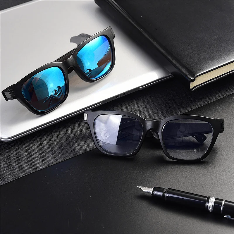 Waterproof Glasses for Outdoor Use -5.0 Binaural Mini Smart Call Bluetooth Glasses