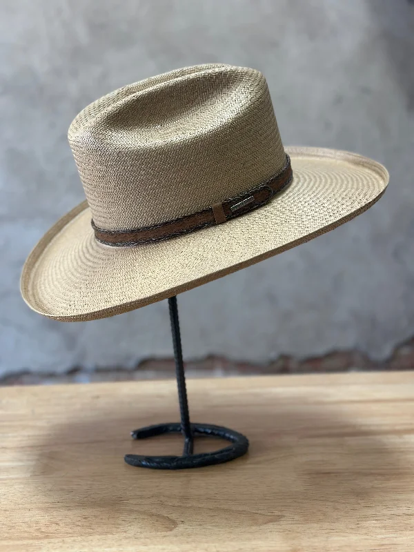 Mesh dad cap for ventilated hot days -Stetson Might Could Straw Hat