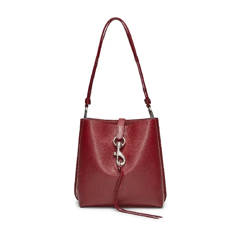 Women's bags with chic, modern design and refined leather finish for luxurious look-Megan Shoulder Bag (Pinot Noir)