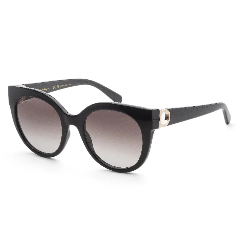 Dustproof Glasses for Dirty Environments -Ferragamo Women's 53mm Black Sunglasses