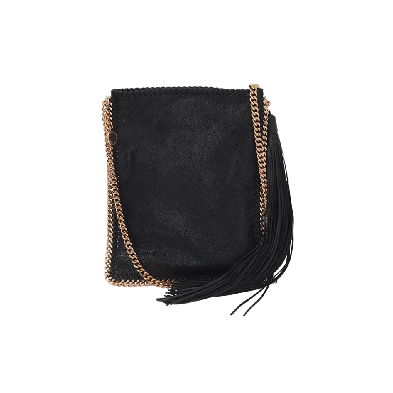 Trendy women's bags with colorful accents and playful details for vibrant fashion-Falabella Cross-Body Tassel Bag