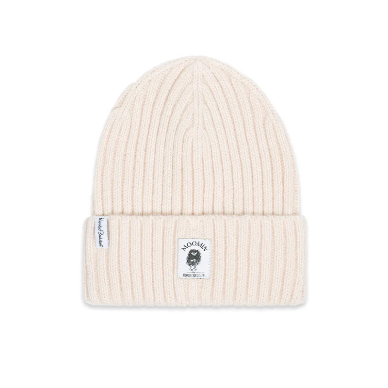 Classic cap with simple logo embroidery -Stinky Winter Hat Beanie Adult - Beige