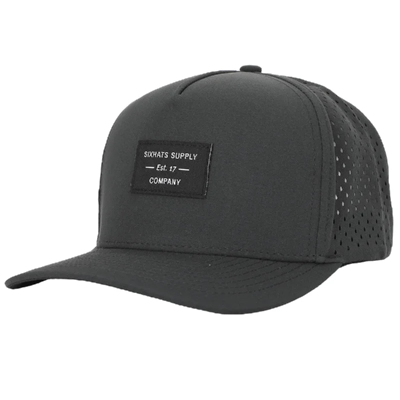 Lightweight sports cap with UV protection -Charcoal OG Signature Waterproof Hat