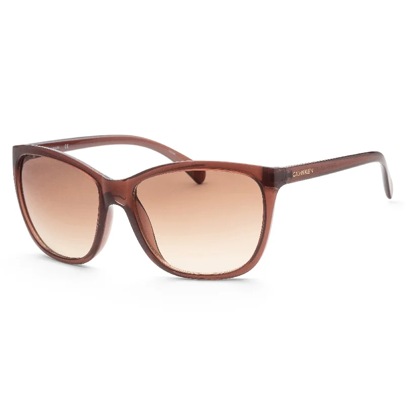 Printed Glasses with Patterns -Calvin Klein Women's 60 mm Sunglasses