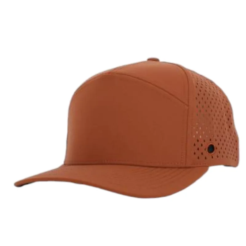 Sports cap with moisture-wicking fabric tech -Stealth Burnt Orange Tradesman Waterproof Hat