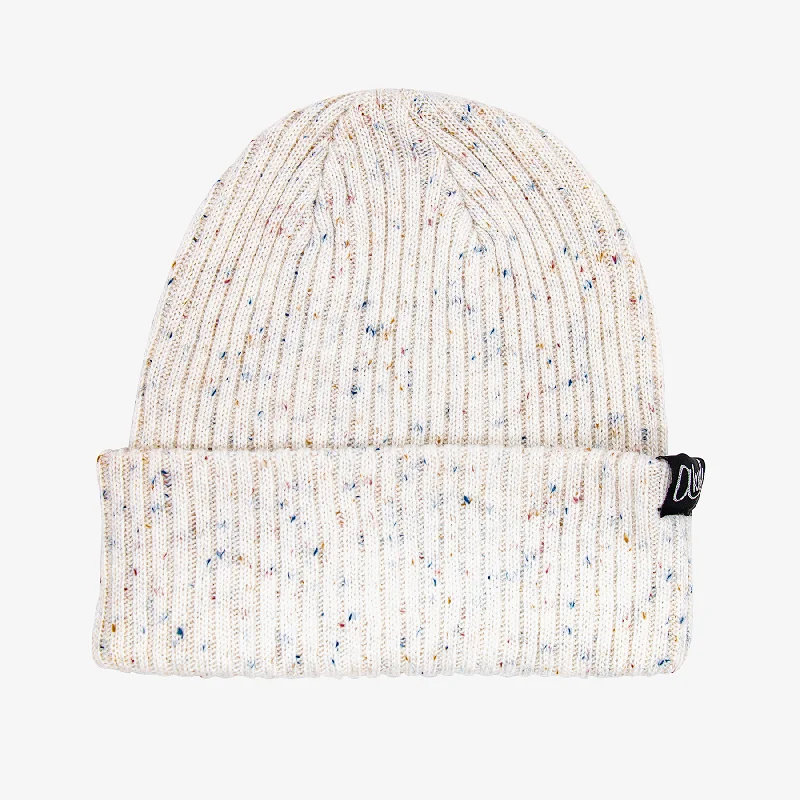 Denim snapback cap for casual cool edge -Aksels Speckle Beanie