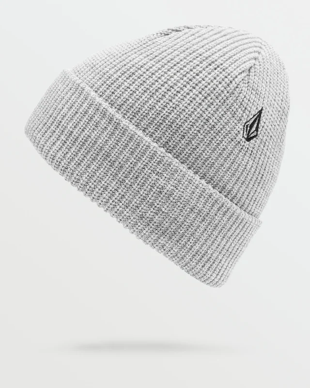 Bold graphic cap for standout fashion flair -Mens Sweep Beanie - Heather Grey