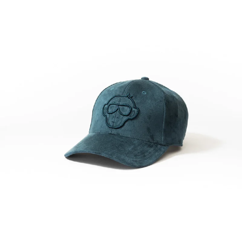 Adjustable snapback cap for easy fit tweaks -Super Suede // 001