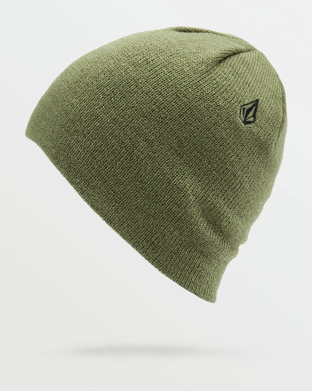 Premium snapback cap with flat bill design -Mens V.Co Skull Beanie - Ivy