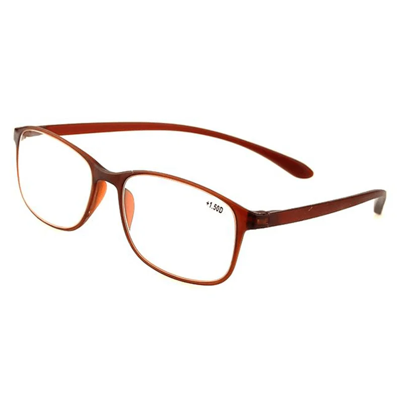 Abstract Glasses for Creative Look -Men Women TR90 Flexible Reading Glasses Ultra-Light Pressure Reduce Eyeglass