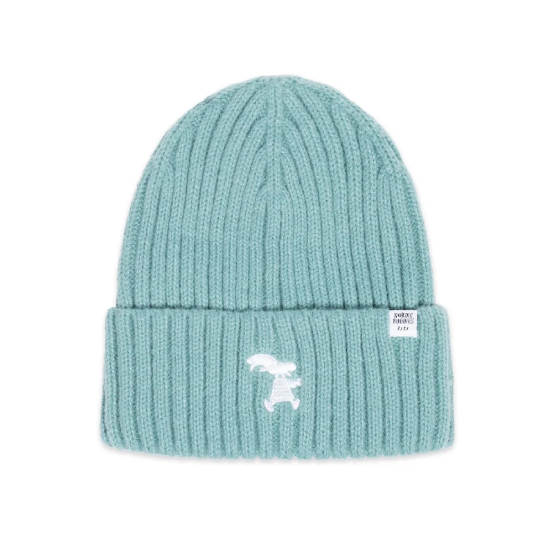 Lightweight cap with quick-dry fabric finish -Mr. Clutterbuck Winter Hat Beanie Adult - Mint Green