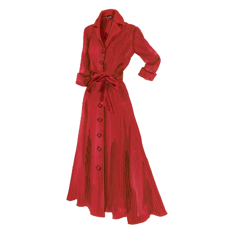 Graduation Dresses for Milestone -Holiday Corduroy 1947 Dress