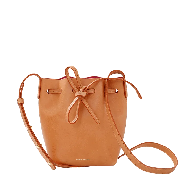 Classic women's bags with simple design and durable leather for everyday use-Mini Mini Bucket Bag