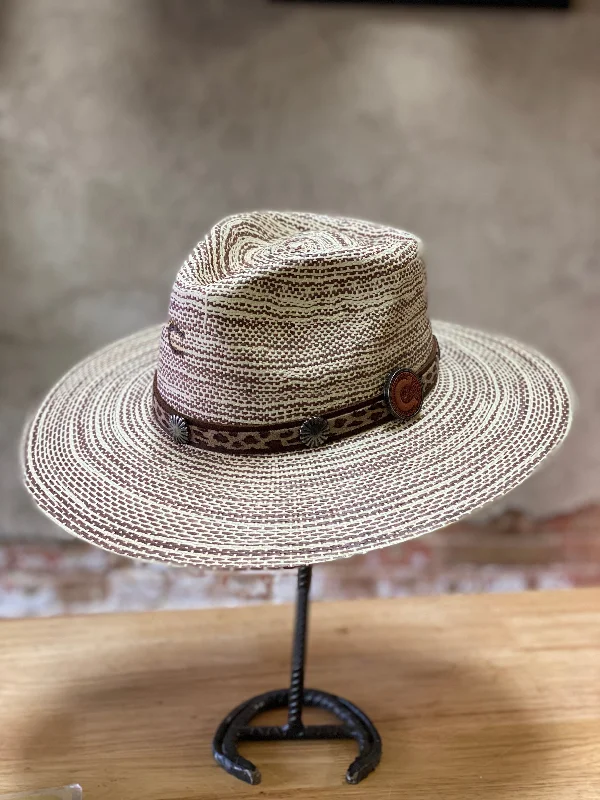 Lightweight running cap for marathon race days -Charlie 1 Horse Prowlin' Round Straw Hat