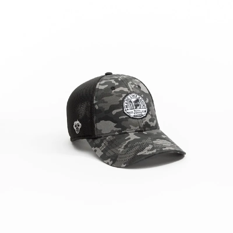 Fitted baseball cap for team uniform fit -Commander_Royal Enfield x Urban Monkey