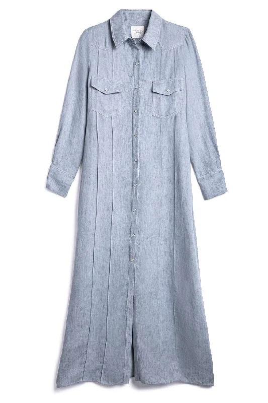 Linen Dresses for Breathable -Marfa Maxi Dress