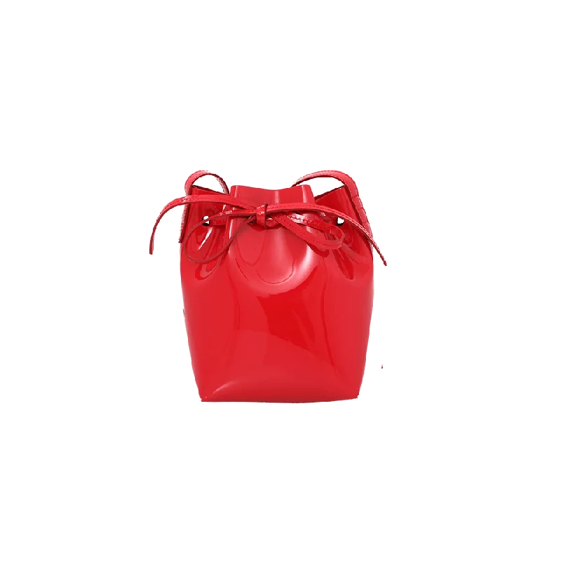 Lightweight women's bags with soft material and easy-to-carry design for convenience-Patent Mini Mini Bucket Bag