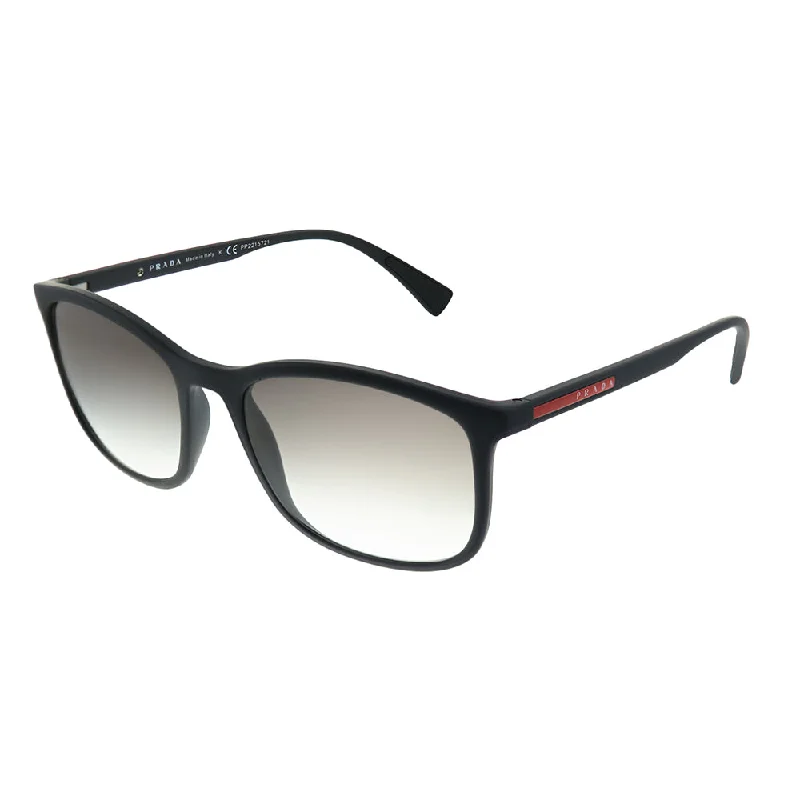 Rectangular Sunglasses for Sleek Look -Prada Linea Rossa Lifestyle PS 01TS DG00A7 Unisex Rectangle Sunglasses