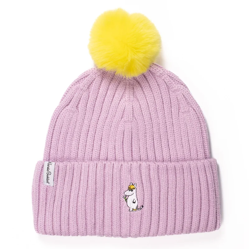 Bright cap for fun festival outfits -Snorkmaiden Winter Hat Beanie Kids - Lilac