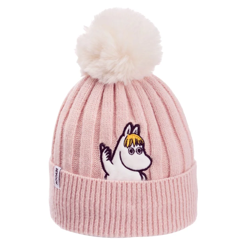 Retro baseball cap with classic team colors -Snorkmaiden Winter Beanie Kids - Light Pink