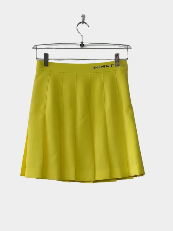 Punk Dresses with Spikes -Yellow Skirt