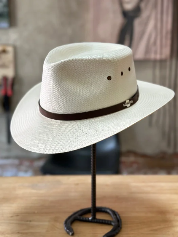 Stylish snapback cap for urban street style -Stetson Ludington Straw Hat