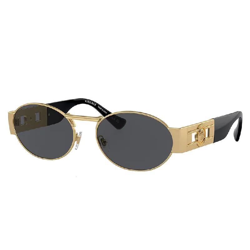 Birthday Sunglasses for Celebration -Versace ICONIC VE 2264 100287 56mm Unisex Oval Sunglasses