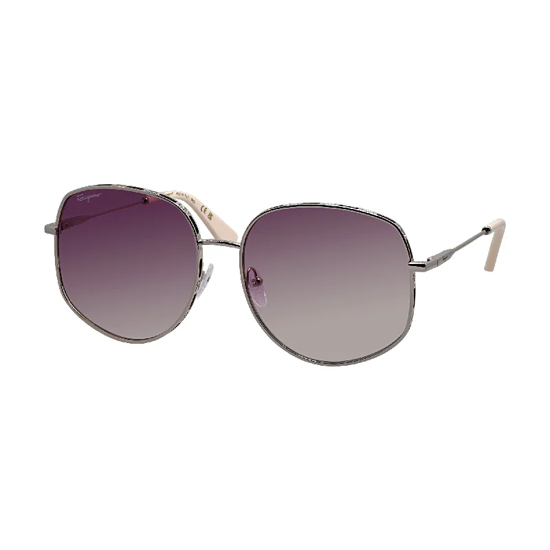 Cat Eye Sunglasses for Feminine Touch -Salvatore Ferragamo  SF 277S 721 61mm Womens Irregular Sunglasses