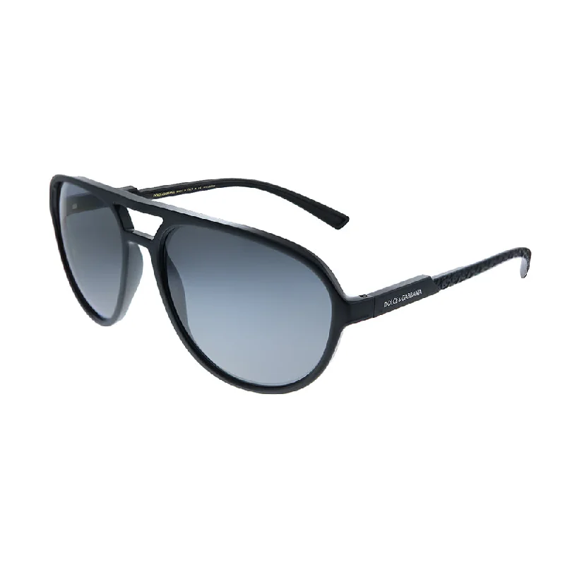 Sustainable Glasses for Eco-friendly -Dolce & Gabbana  DG 6150 252581 Unisex Aviator Sunglasses