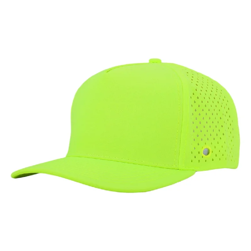 Bright red cap for standout team spirit -Stealth Retro Green Signature Waterproof Hat