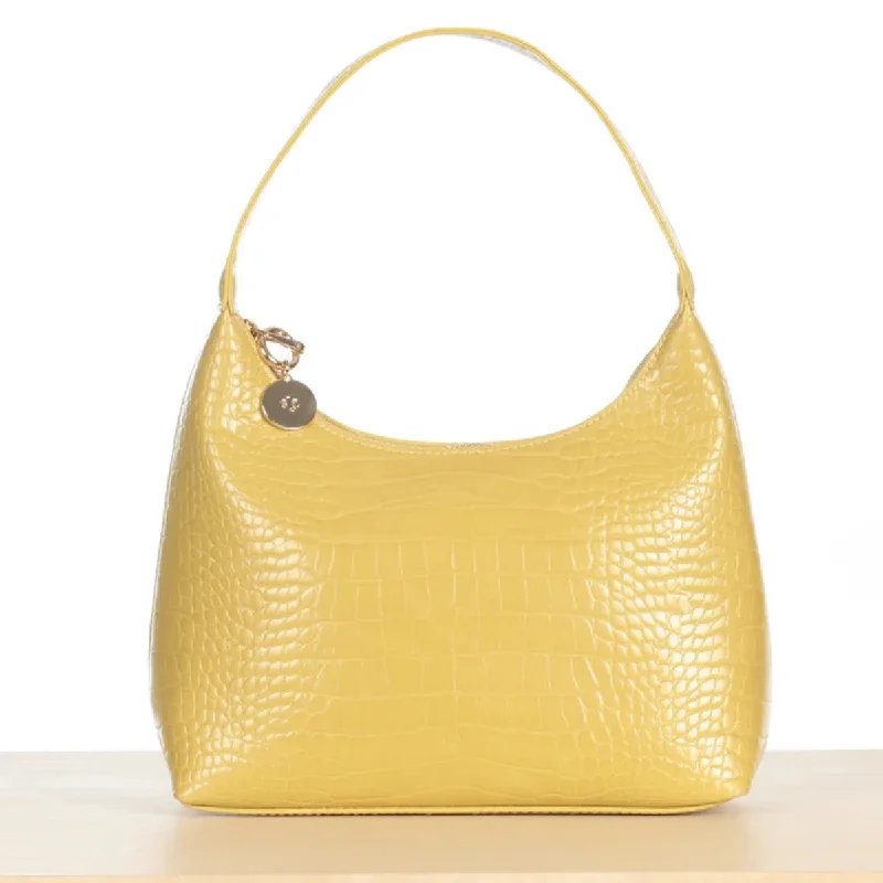 High-quality women's bags with luxury materials and detailed stitching for durability-Marlo Bag (Chamomile Croc)