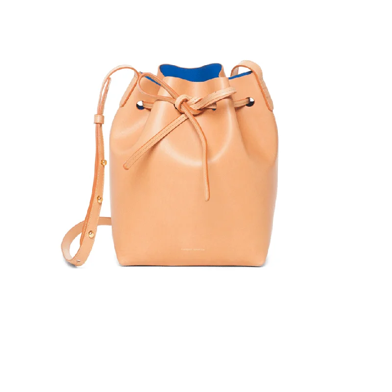 Women's bags with padded straps and sleek finish for comfort and style-Mini Bucket Bag