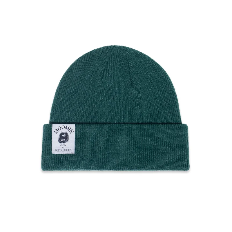 Durable canvas cap for rugged outdoor use -Stinky Winter Hat Beanie Adult - Green