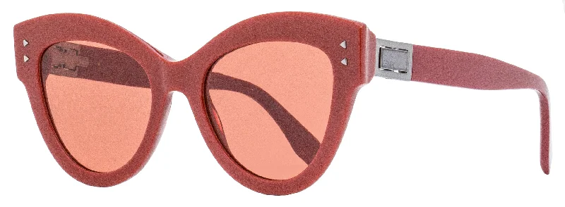 Handmade Glasses for Artisanal -Fendi Women's Cat Eye Sunglasses FF0266S C9AU1 Maroon 52mm