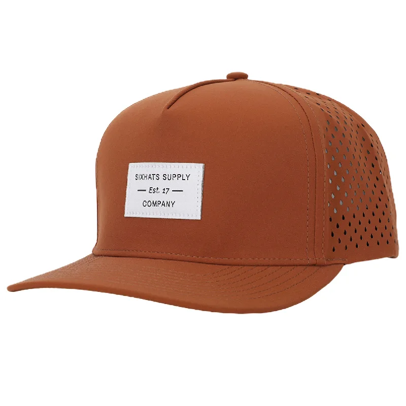 Embroidered logo cap for team spirit Pride -Burnt Orange OG Signature Waterproof Hat